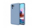 Funda Silicona Líquida Ultra Suave para Xiaomi Redmi Note 10 / 10S color Azul
