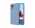 Funda Silicona Líquida Ultra Suave para Xiaomi Redmi Note 10 / 10S color Azul