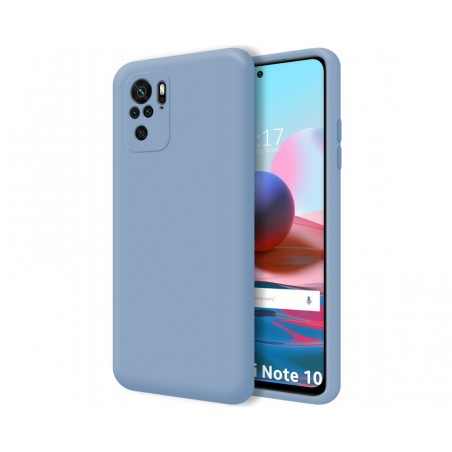 Funda Silicona Líquida Ultra Suave para Xiaomi Redmi Note 10 / 10S color Azul