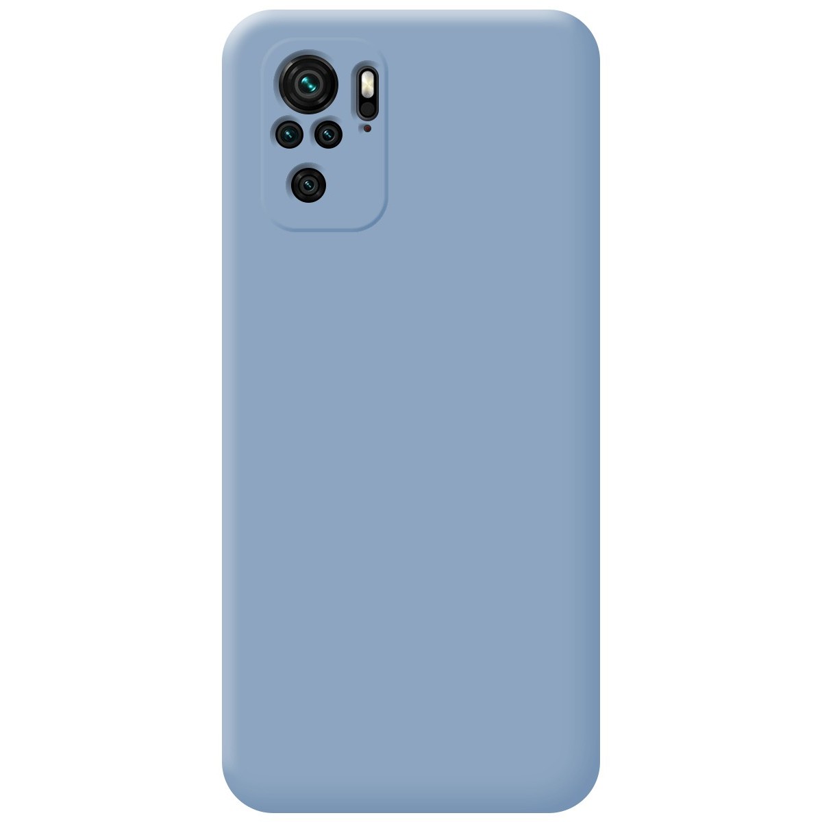 Funda Silicona Líquida Ultra Suave para Xiaomi Redmi Note 10 / 10S color Azul
