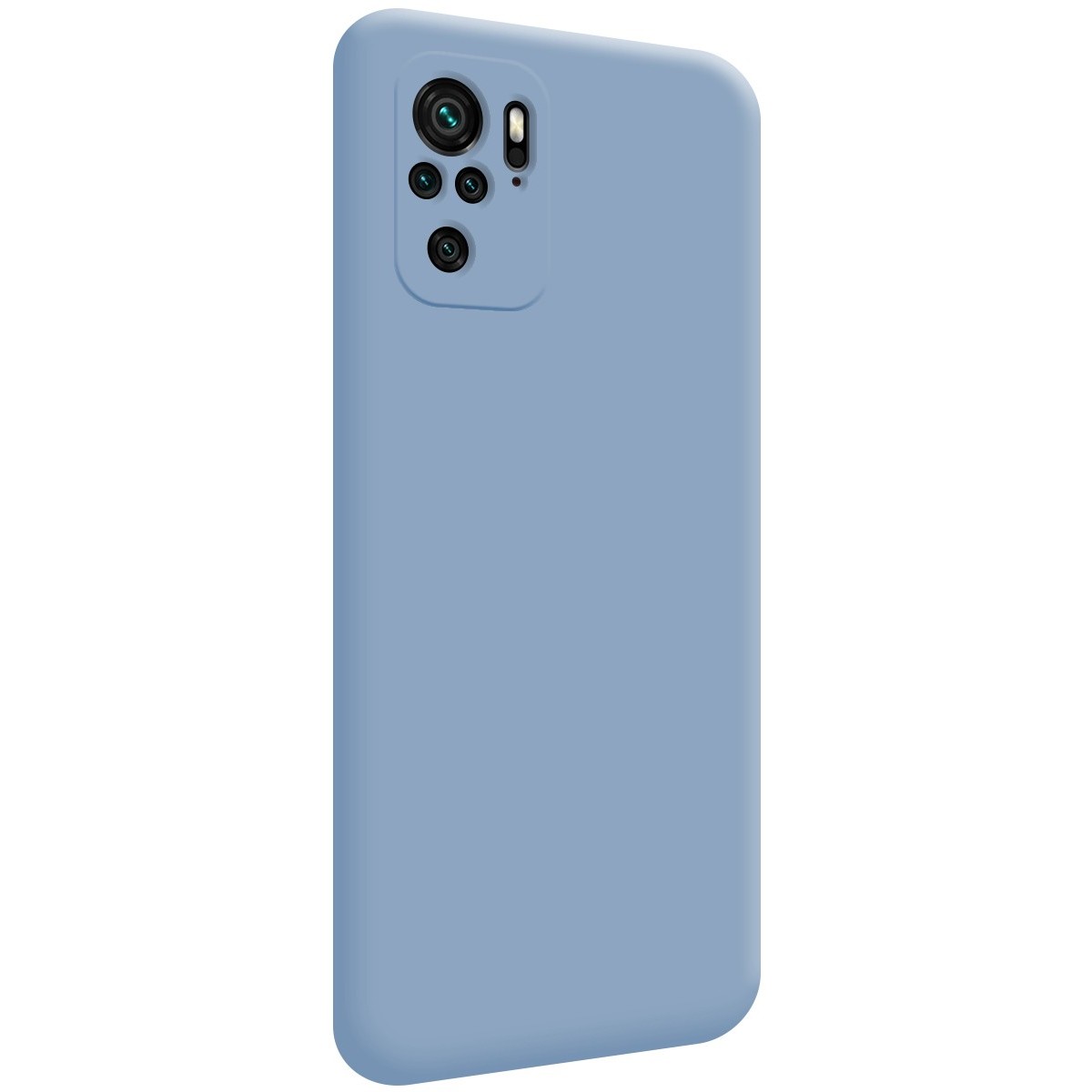 Funda Silicona Líquida Ultra Suave para Xiaomi Redmi Note 10 / 10S color Azul