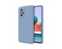Funda Silicona Líquida Ultra Suave para Xiaomi Redmi Note 10 Pro color Azul