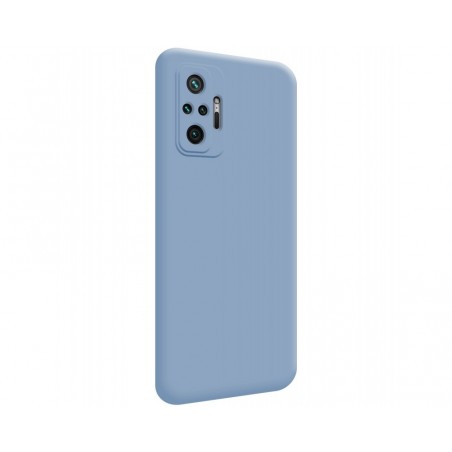 Funda Silicona Líquida Ultra Suave para Xiaomi Redmi Note 10 Pro color Azul