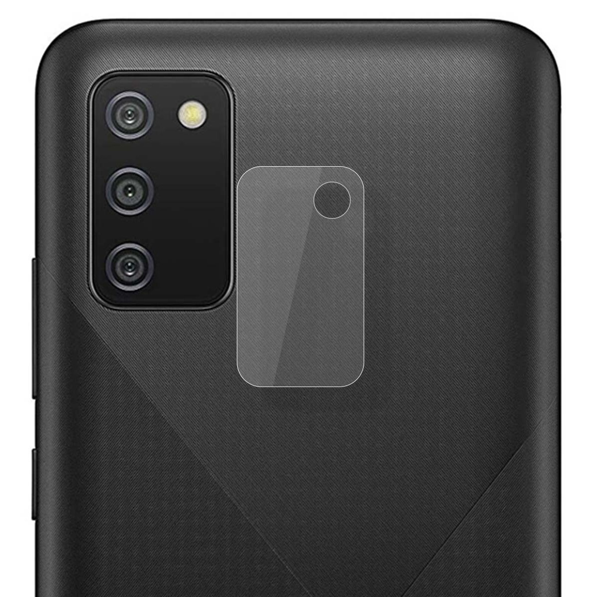 Protector Cristal Templado Cámara Trasera para Samsung Galaxy A02s Vidrio