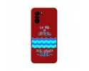 Funda Silicona Líquida Roja para Xiaomi POCO F3 5G / Mi 11i 5G diseño Agua Dibujos
