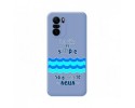 Funda Silicona Líquida Azul para Xiaomi POCO F3 5G / Mi 11i 5G diseño Agua Dibujos