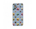 Funda Silicona Líquida Azul para Xiaomi Redmi Note 10 Pro diseño Catrina Dibujos