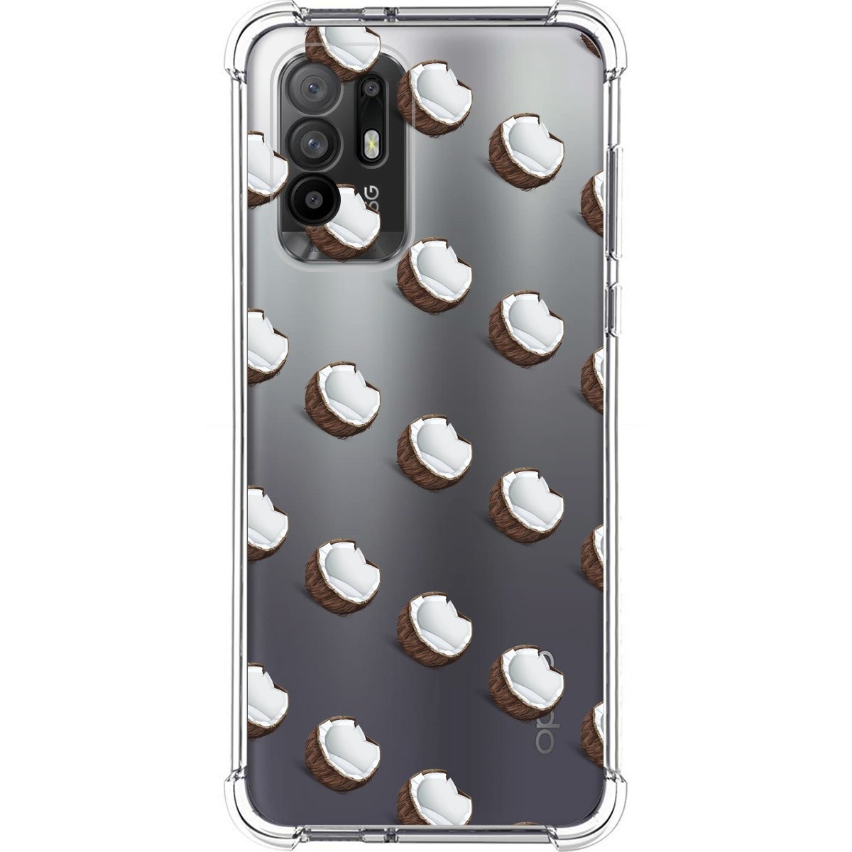 Funda Silicona Antigolpes para Oppo A94 5G diseño Cocos Dibujos