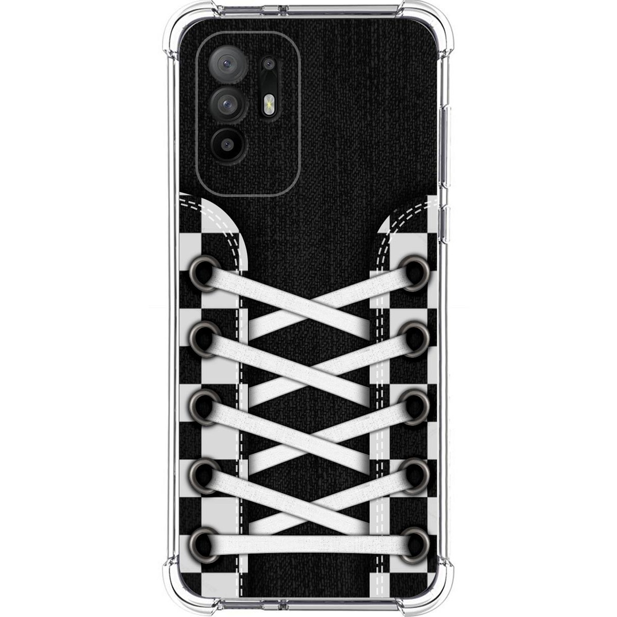 Funda Silicona Antigolpes para Oppo A94 5G diseño Zapatillas 03 Dibujos
