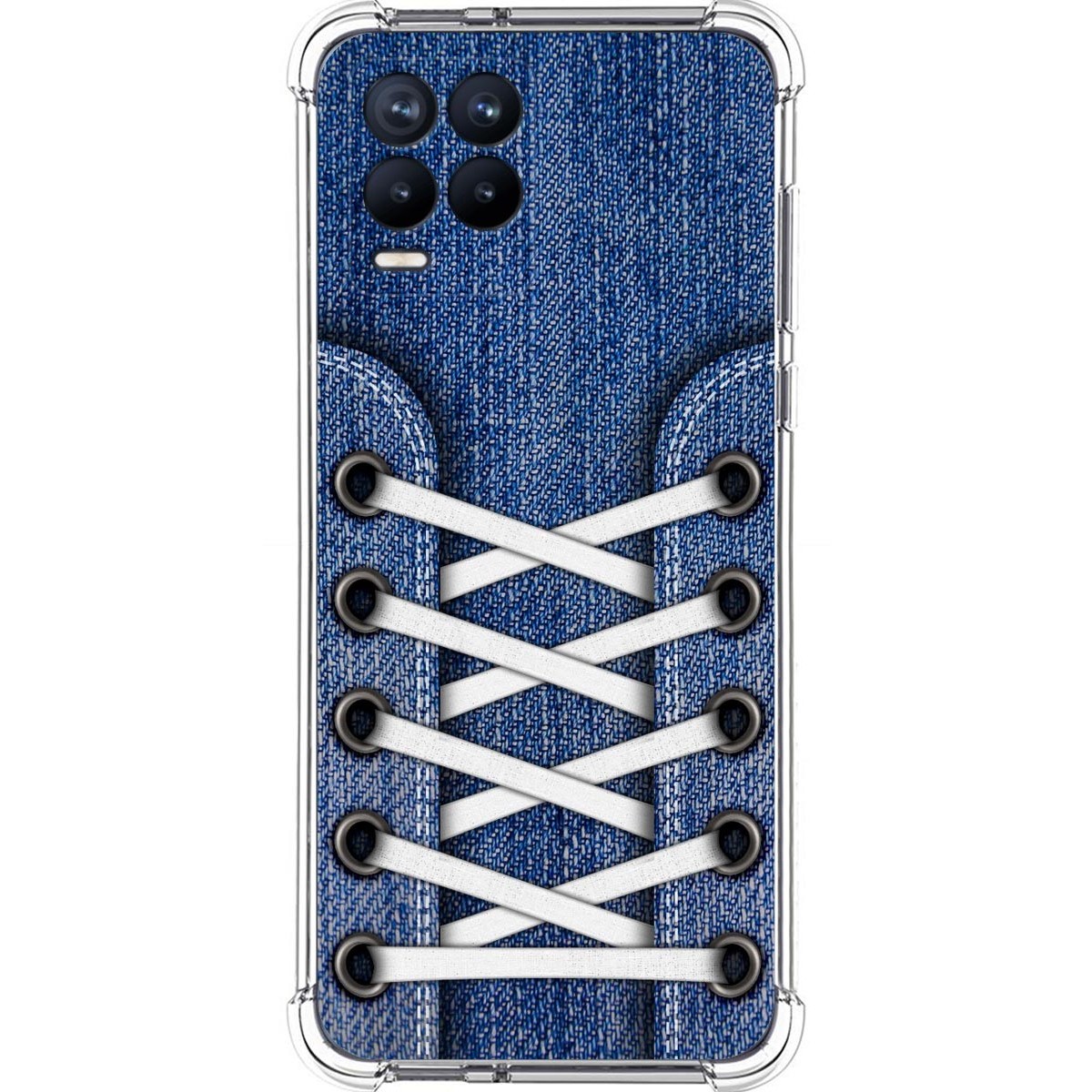 Funda Silicona Antigolpes para Realme 8 4G / 8 Pro diseño Zapatillas 01 Dibujos