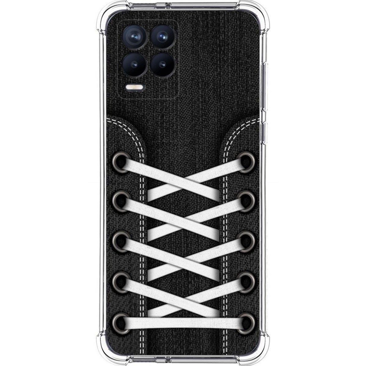 Funda Silicona Antigolpes para Realme 8 4G / 8 Pro diseño Zapatillas 02 Dibujos