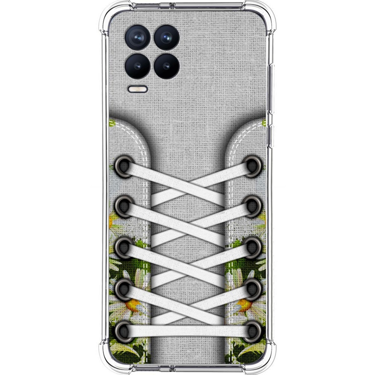 Funda Silicona Antigolpes para Realme 8 4G / 8 Pro diseño Zapatillas 08 Dibujos