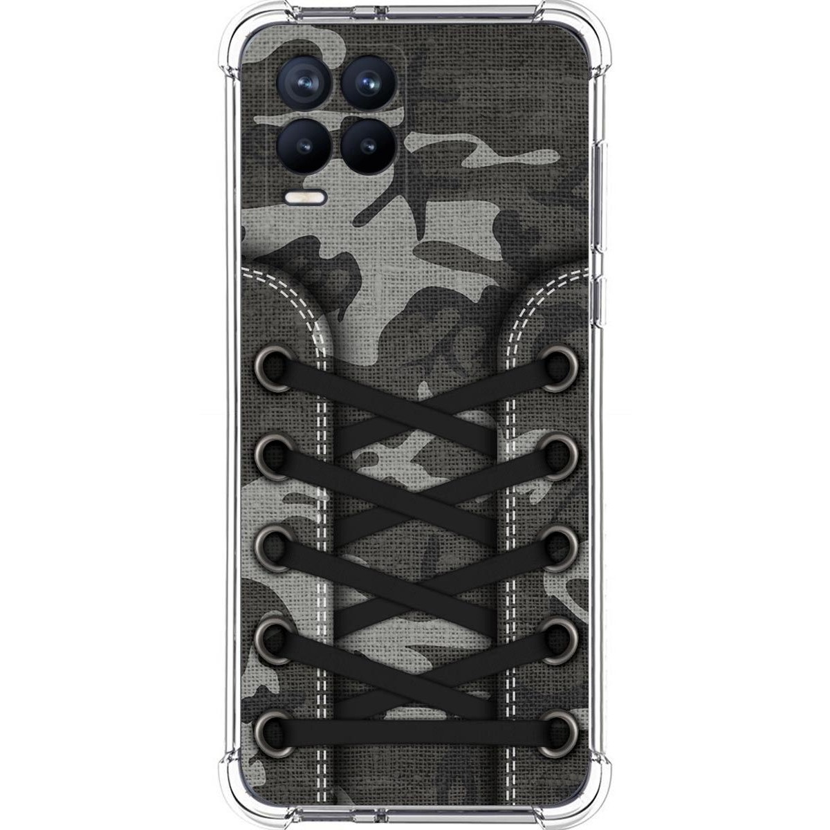 Funda Silicona Antigolpes para Realme 8 4G / 8 Pro diseño Zapatillas 15 Dibujos