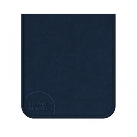 Funda Silicona Líquida Ultra Suave con Anillo para Xiaomi Redmi Note 10 / 10S color Azul