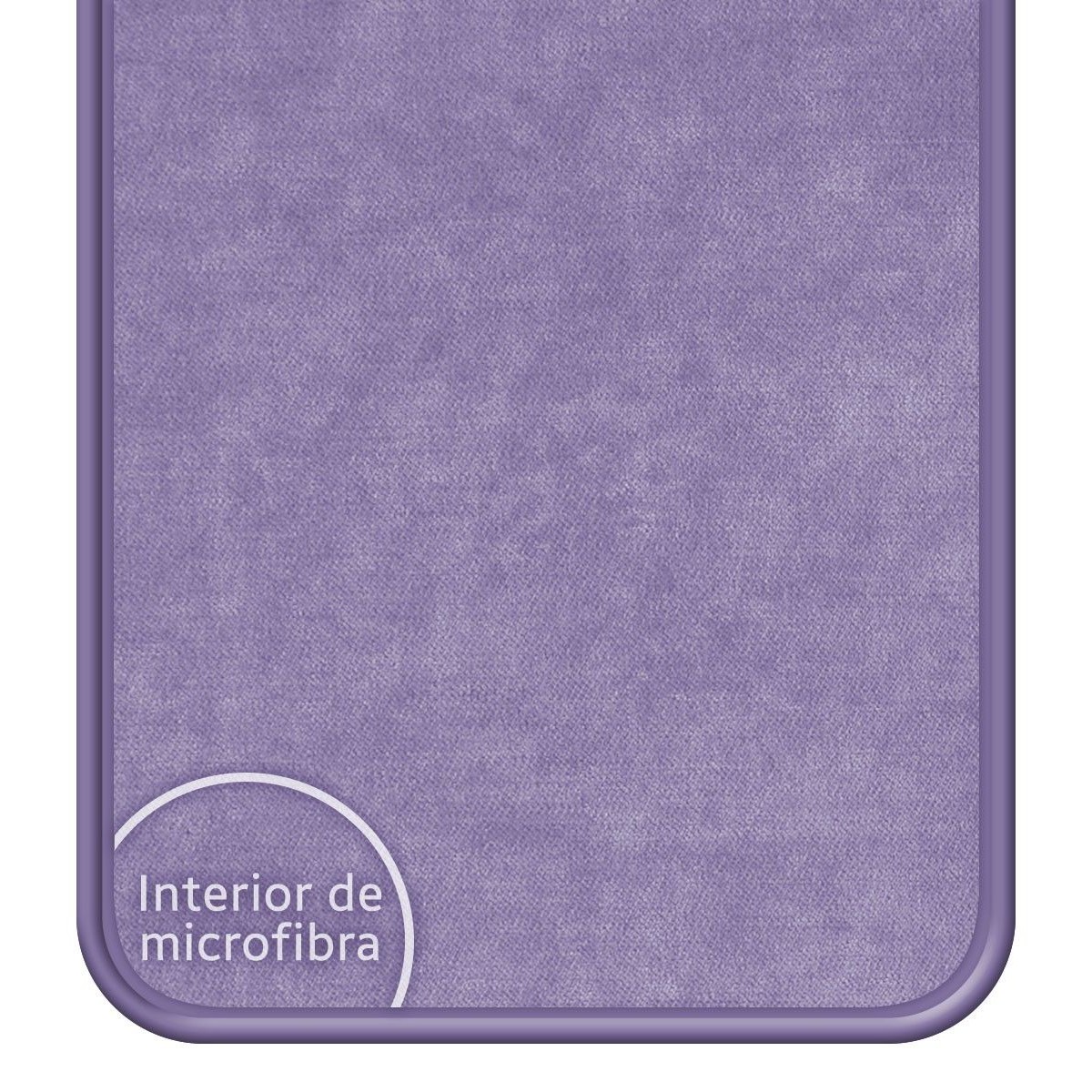 Funda Silicona Líquida Ultra Suave con Anillo para Xiaomi Redmi Note 10 / 10S color Morada