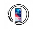 Funda Colgante Transparente para Oppo Find X3 Lite 5G con Cordon Negro