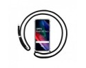 Funda Colgante Transparente para Oppo Find X3 Neo 5G con Cordon Negro