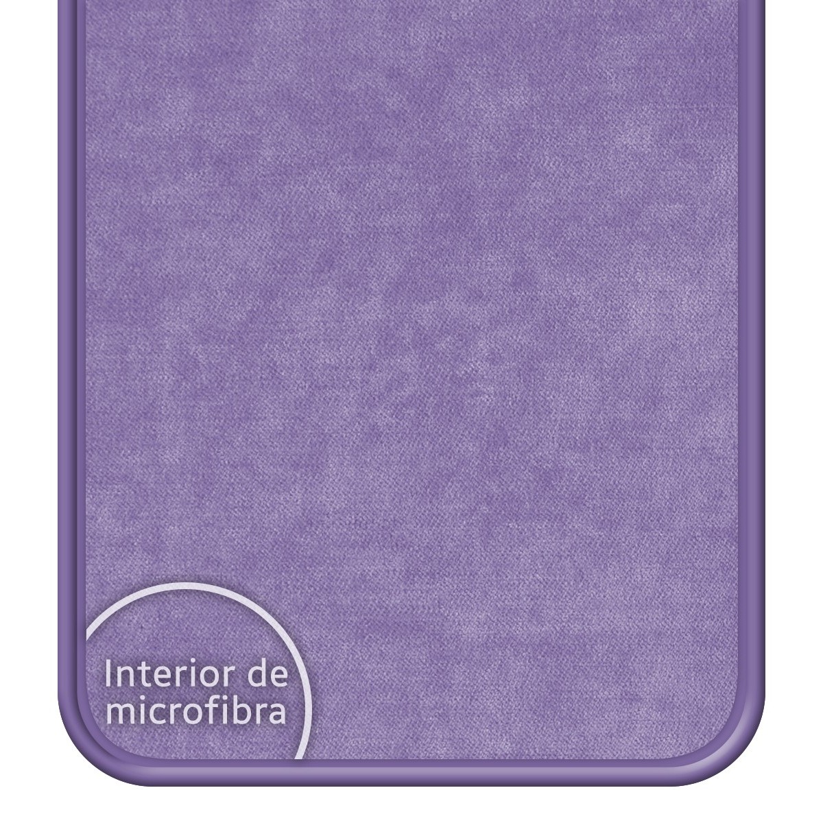 Funda Silicona Líquida Ultra Suave para Xiaomi Mi 11 Lite 4G / 5G / 5G NE color Morada