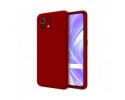Funda Silicona Líquida Ultra Suave para Xiaomi Mi 11 Lite 4G / 5G / 5G NE color Roja