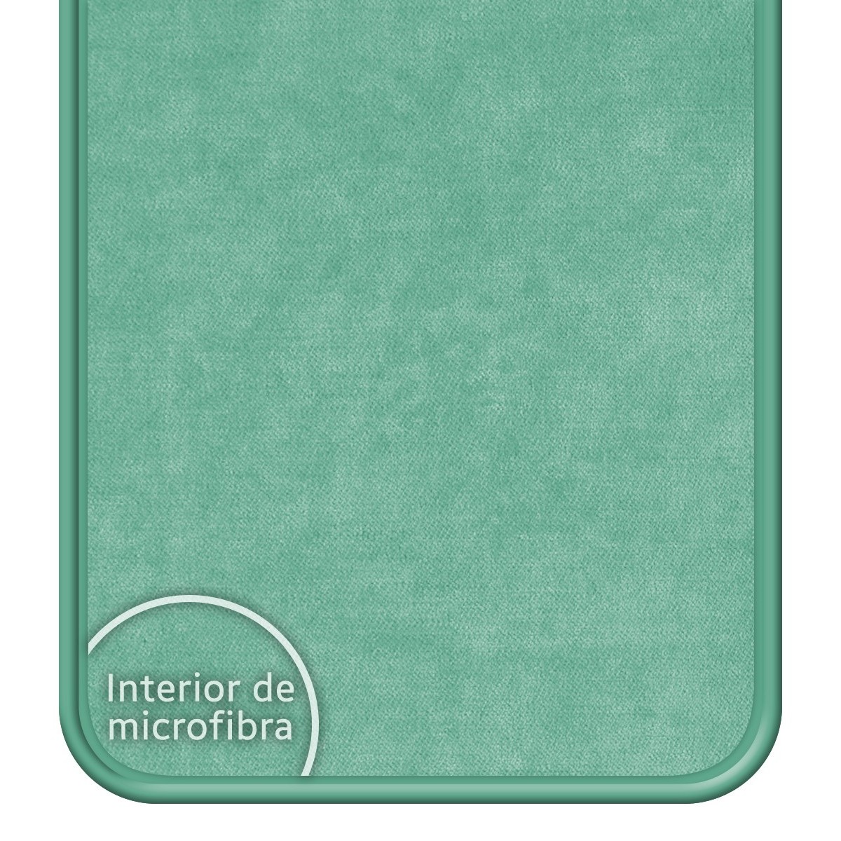 Funda Silicona Líquida Ultra Suave para Xiaomi Mi 11 Lite 4G / 5G / 5G NE color Verde