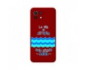 Funda Silicona Líquida Roja para Xiaomi Mi 11 Lite 4G / 5G / 5G NE diseño Agua Dibujos