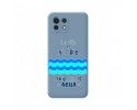 Funda Silicona Líquida Azul para Xiaomi Mi 11 Lite 4G / 5G / 5G NE diseño Agua Dibujos