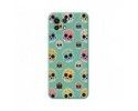 Funda Silicona Líquida Verde para Xiaomi Mi 11 Lite 4G / 5G / 5G NE diseño Catrina Dibujos