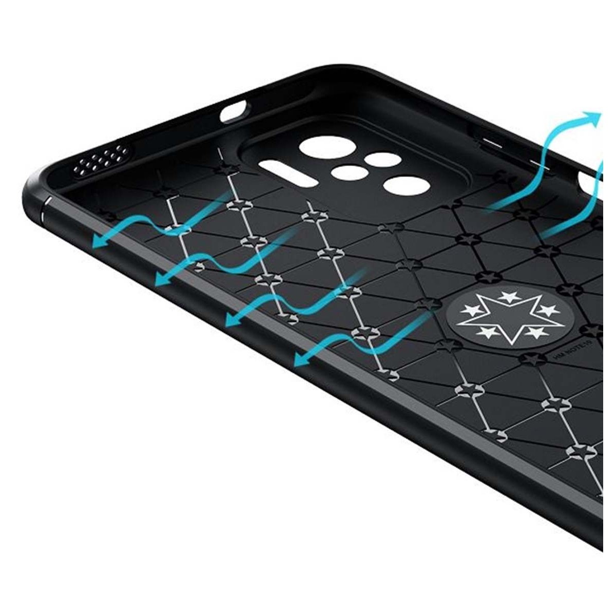 Funda Magnetica Soporte con Anillo Giratorio para Xiaomi Redmi Note 10 / 10S Roja