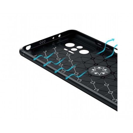 Funda Magnetica Soporte con Anillo Giratorio para Xiaomi Redmi Note 10 Pro Roja