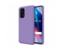 Funda Silicona Líquida Ultra Suave para Oppo Find X3 Lite 5G color Morada