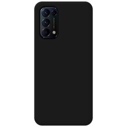 Funda Silicona Líquida Ultra Suave para Oppo Find X3 Lite 5G color Negra 2