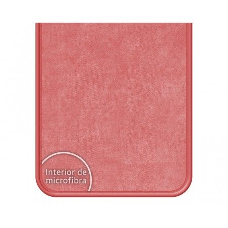 Funda Silicona Líquida Ultra Suave para Oppo Find X3 Lite 5G color Rosa