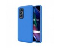 Funda Silicona Líquida Ultra Suave para Oppo Find X3 Neo 5G color Azul