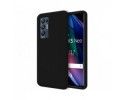 Funda Silicona Líquida Ultra Suave para Oppo Find X3 Neo 5G color Negra