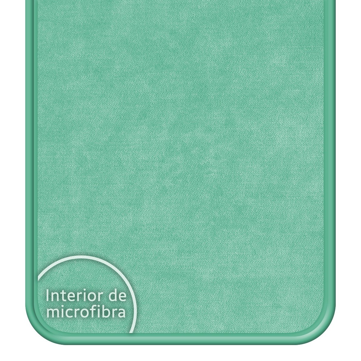 Funda Silicona Líquida Ultra Suave para Oppo Find X3 Neo 5G color Verde