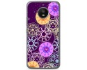 Funda Gel Tpu para Motorola Moto E4 Diseño Radial Dibujos