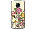 Funda Gel Tpu para Motorola Moto E4 Diseño Primavera En Flor  Dibujos
