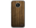 Funda Gel Tpu para Motorola Moto E4 Diseño Madera Dibujos