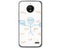 Funda Gel Tpu para Motorola Moto E4 Diseño Informatico Dibujos
