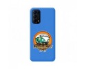 Funda Silicona Líquida Azul para Oppo Find X3 Lite 5G diseño Adventure Time Dibujos