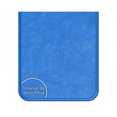 Funda Silicona Líquida Azul para Oppo Find X3 Lite 5G diseño Agua Dibujos