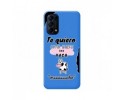 Funda Silicona Líquida Azul para Oppo Find X3 Lite 5G diseño Vaca Dibujos