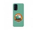 Funda Silicona Líquida Verde para Oppo Find X3 Lite 5G diseño Adventure Time Dibujos