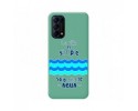 Funda Silicona Líquida Verde para Oppo Find X3 Lite 5G diseño Agua Dibujos
