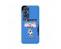 Funda Silicona Líquida Azul para Oppo Find X3 Neo 5G diseño Vaca Dibujos