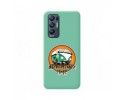 Funda Silicona Líquida Verde para Oppo Find X3 Neo 5G diseño Adventure Time Dibujos