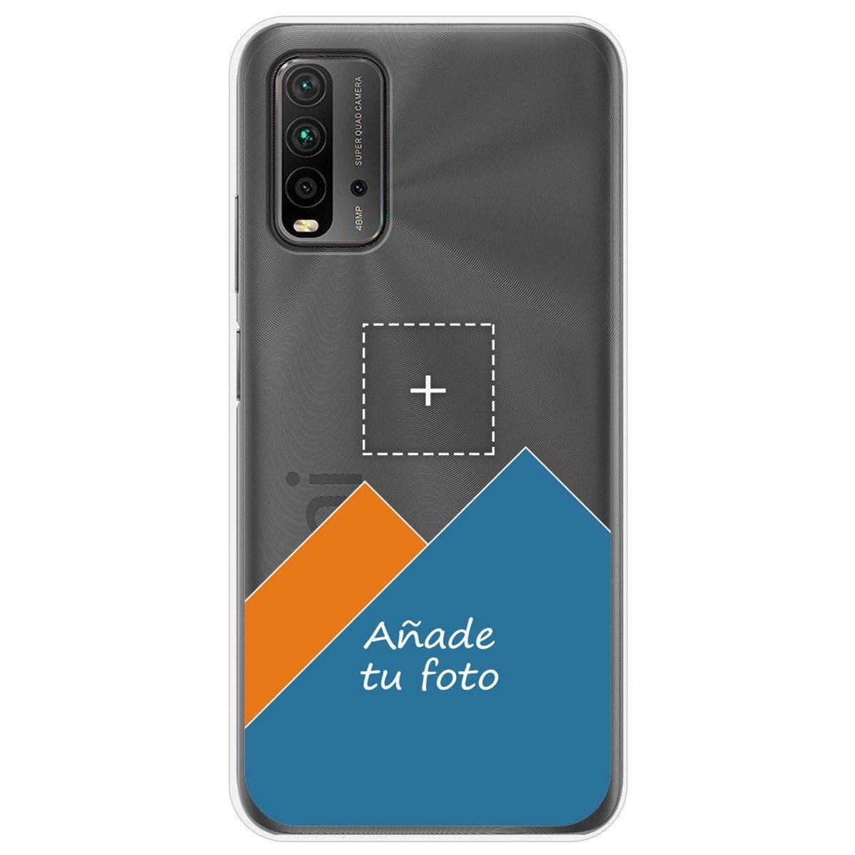 Personaliza tu Funda Doble Pc + Tpu 360 con tu Fotografia para Xiaomi Redmi 9T dibujo personalizada
