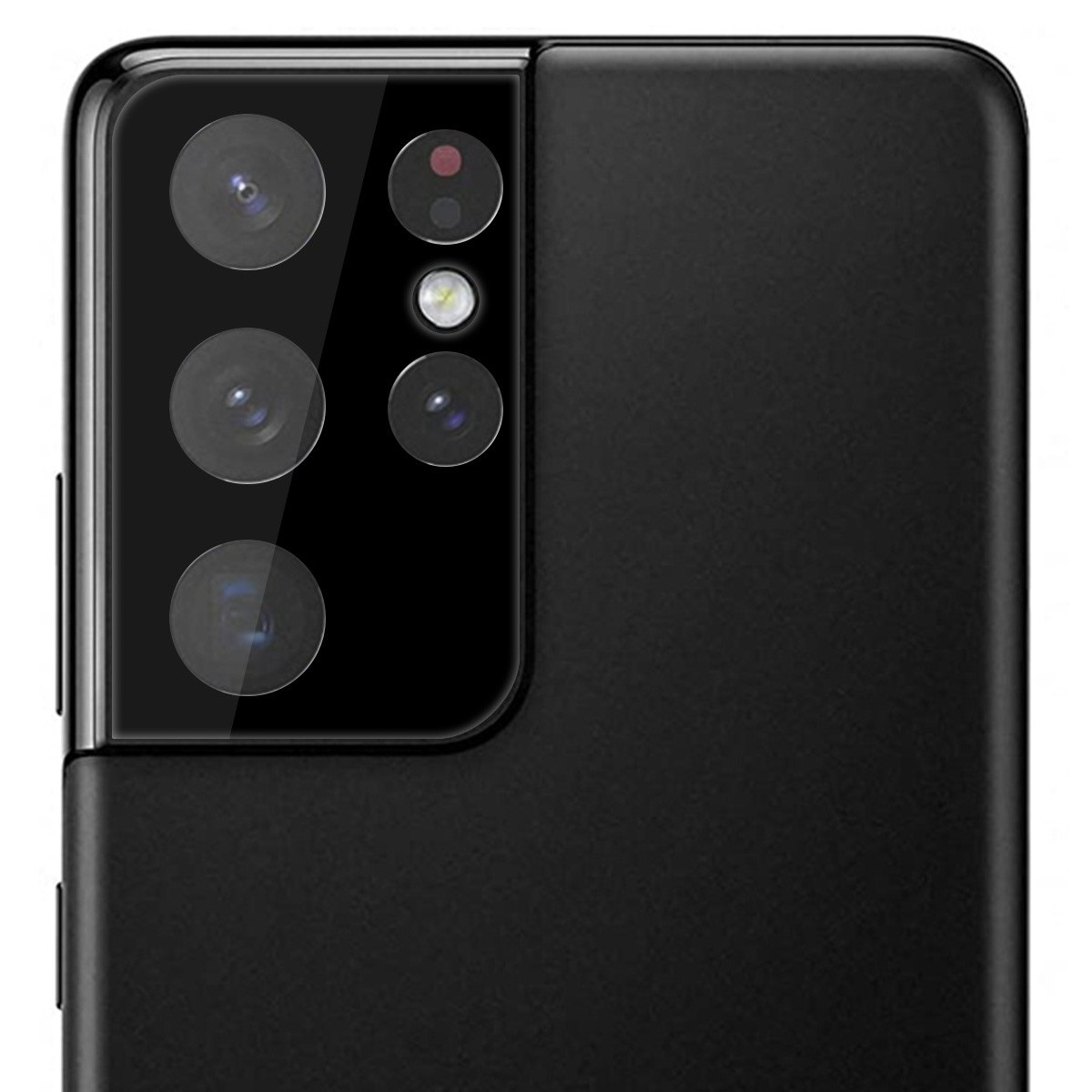 Protector Cristal Templado Cámara Trasera para Samsung Galaxy S21 Ultra 5G