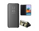 Funda Flip Cover Clear View para Xiaomi Redmi Note 10 Pro color Negra
