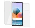 Funda Doble Transparente Pc + Tpu Full Body 360 para Xiaomi Redmi Note 10 Pro